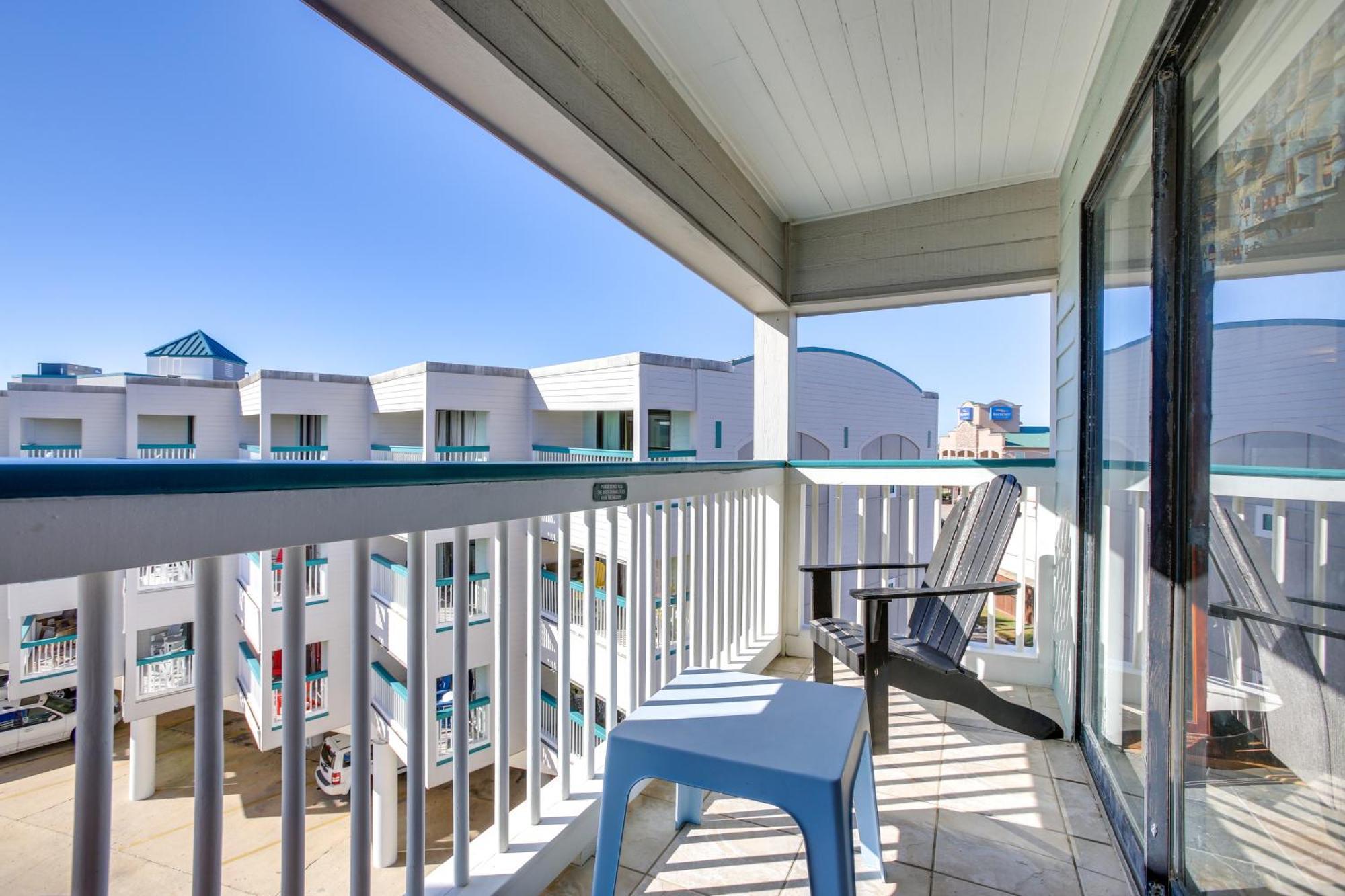 Apartament Galveston Retreat With Balcony And Gulf Views! Zewnętrze zdjęcie